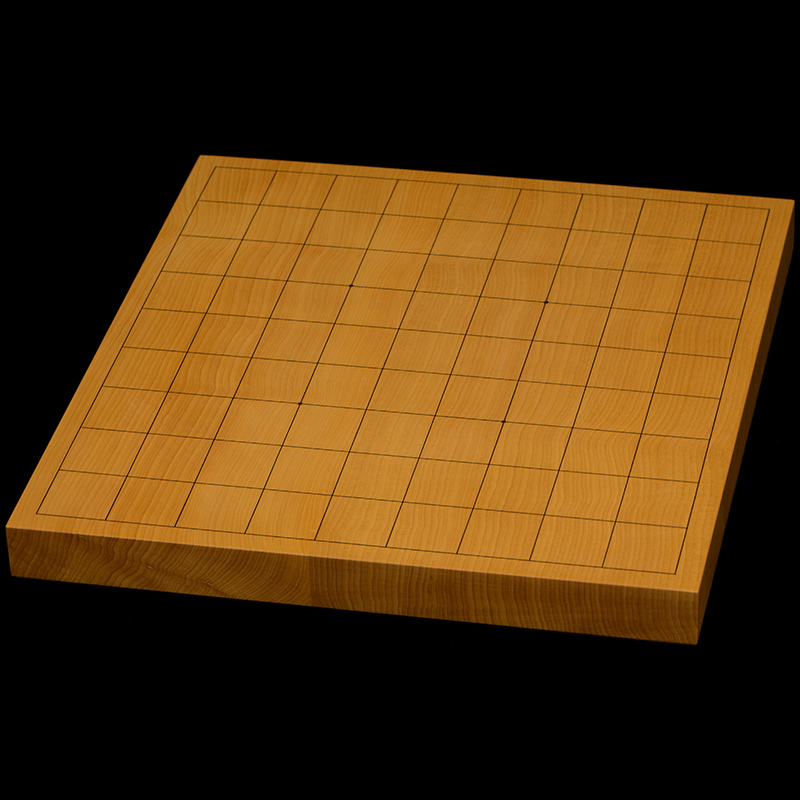 本榧卓上将棋盤　1寸（ハギ盤）　st10100