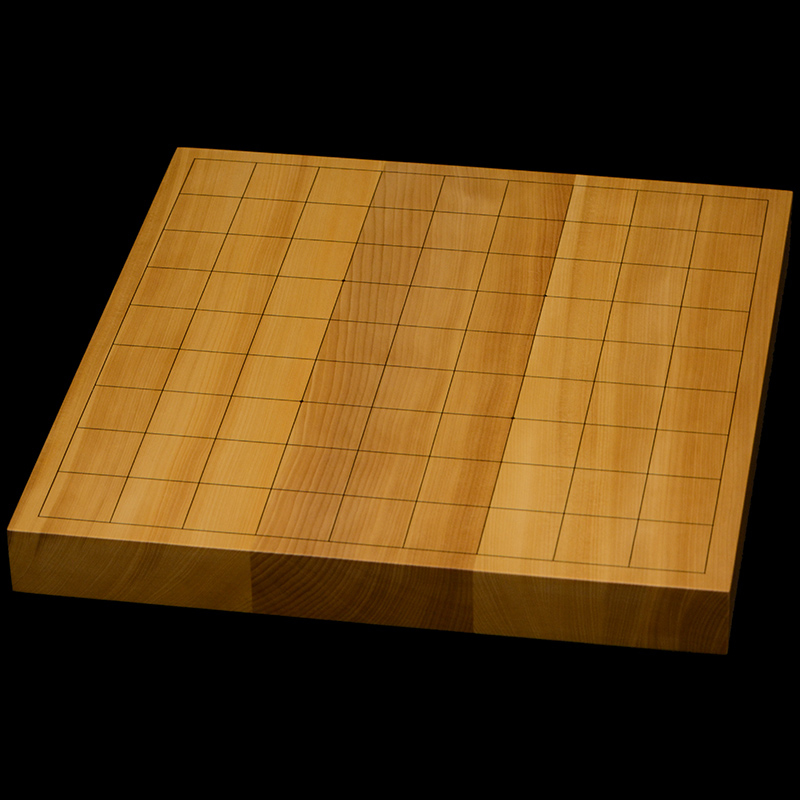 本榧卓上将棋盤　1寸2分（ハギ盤）　st10114