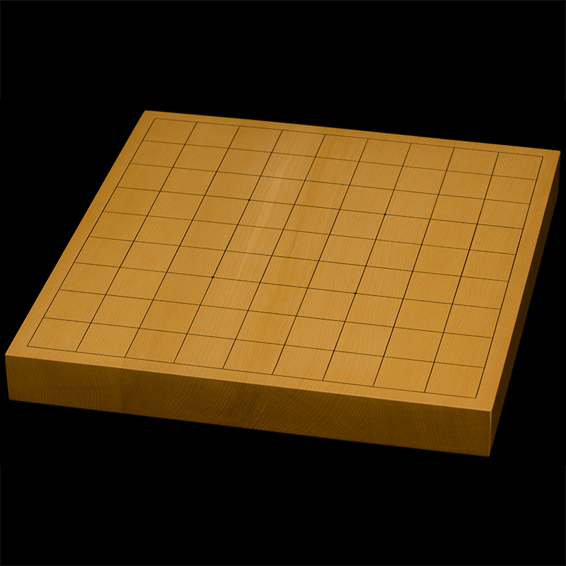 本榧卓上将棋盤　1寸2分（ハギ盤）　st10121
