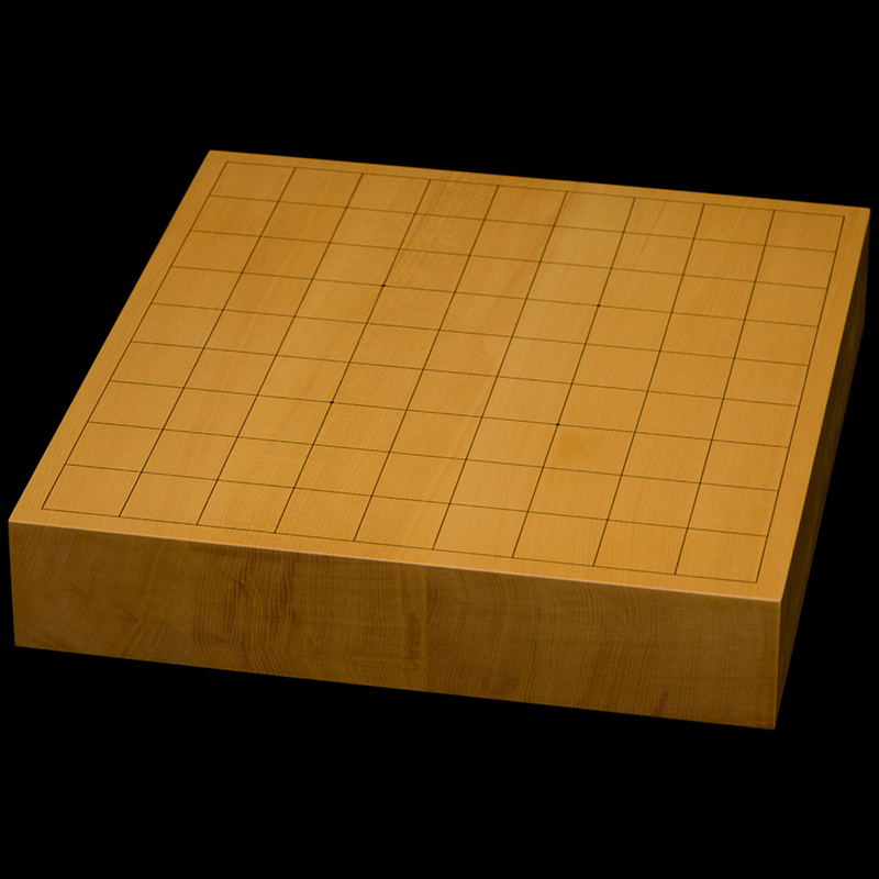 本榧卓上将棋盤　2寸1分（ハギ盤）　st20059