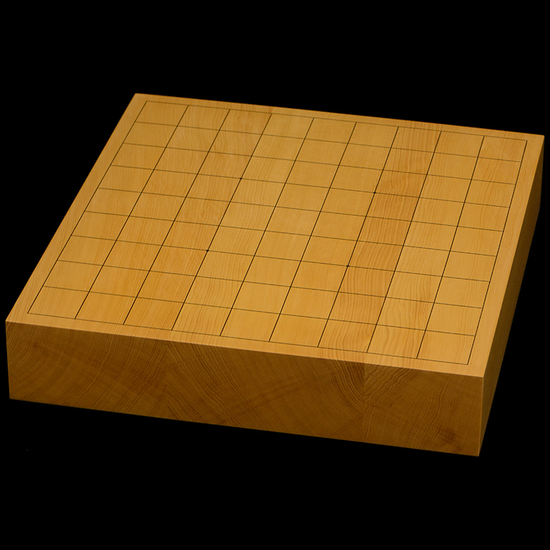 本榧卓上将棋盤　2寸1分（ハギ盤）　st20061