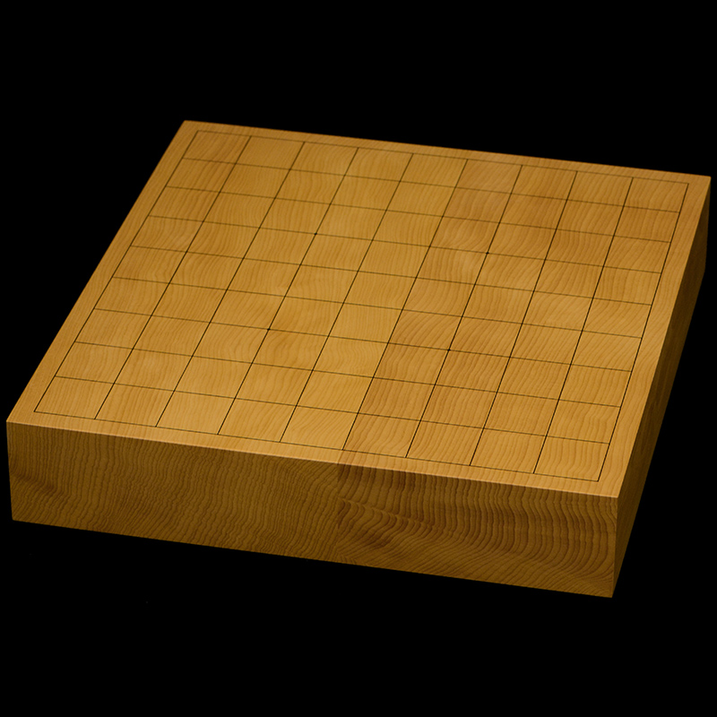 本榧卓上将棋盤　2寸1分（ハギ盤）　st20064