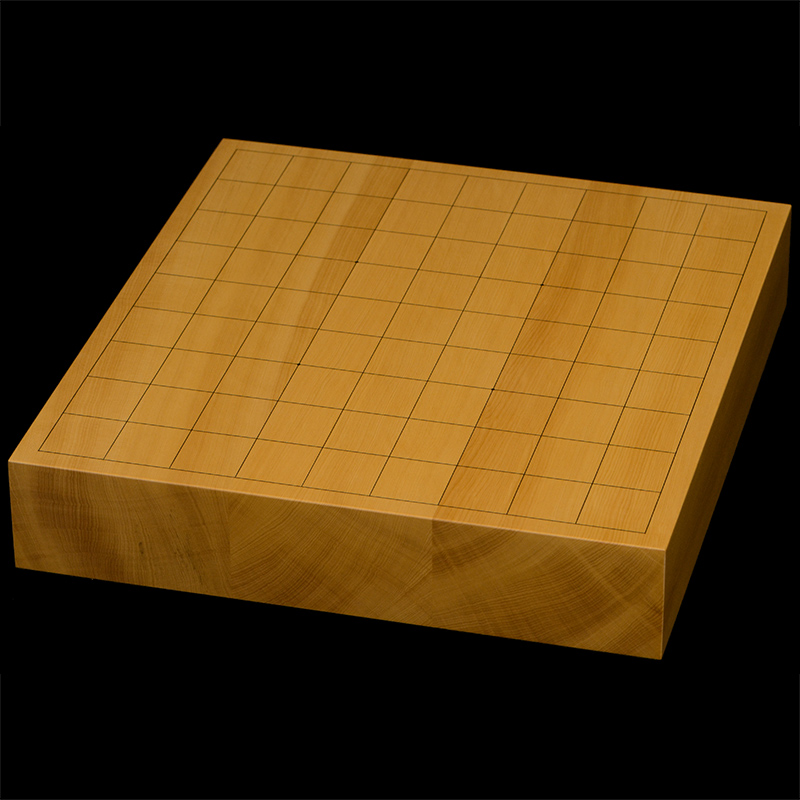 本榧卓上将棋盤　2寸1分（ハギ盤）　st20070