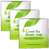 エイゼル　グリーンティー ビューティソープ　3個