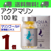 アクアマリン100粒1個