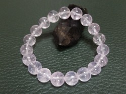 ピンクレムリアンシードクリスタルブレスレット5A☆10mm×19珠