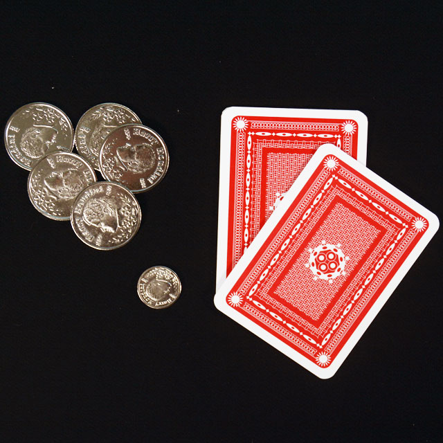 C5107 新 チョップカード（パーミングコイン付）