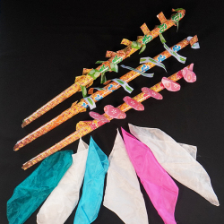 A1881 松竹梅ツリーと色変わりシルク（特上品）