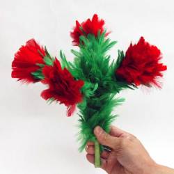 F5314 四方におじぎする花