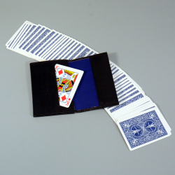 L2155 革製 マジックカードホルダー（Z型）