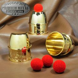 M8713 PM カップ＆ボール（金）