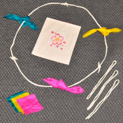 R7226 特上 手を繋ぐロープとシルク（DPG チェンジバッグ「桜」付）