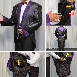 T6951 魔術師の秘密のジャケット（男性用）