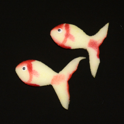 U6457 スポンジ金魚 2匹セット