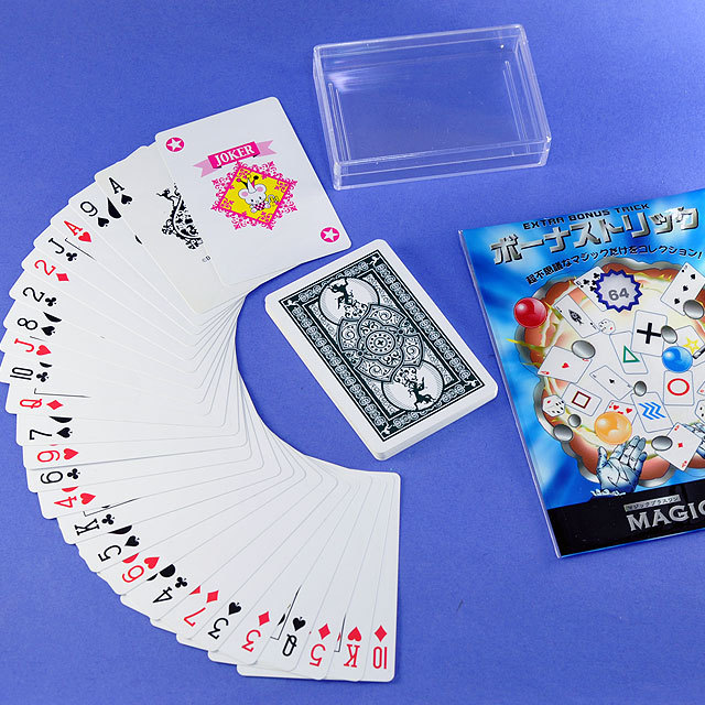 激安/新作 D1123 MAGIC+1 オールプラスチック製 ショッキングトランプ トランプ