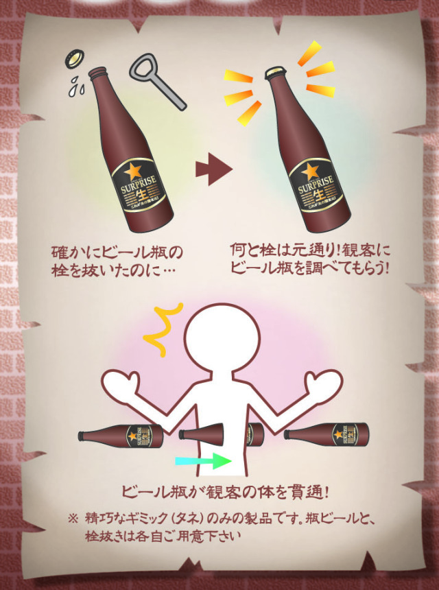 I7351 衝撃のビール瓶