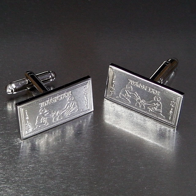 M7193 PM タイピン・カフスボタンセット