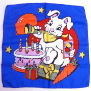 S3662 プリントシルク「楽しい誕生日」