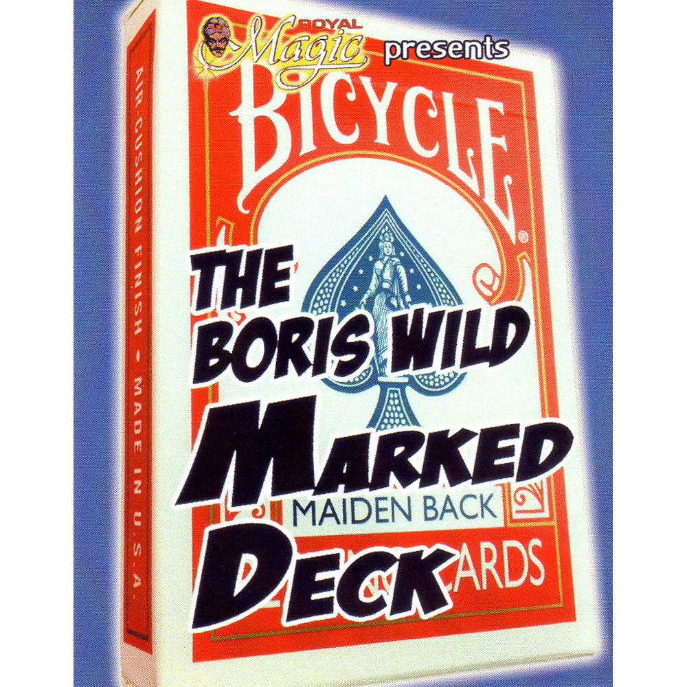 ザ・ボリス・ワイルド・マークト・デック （The Boris Wild Marked Deck）〔バイシクル・メイデン・バック〕
