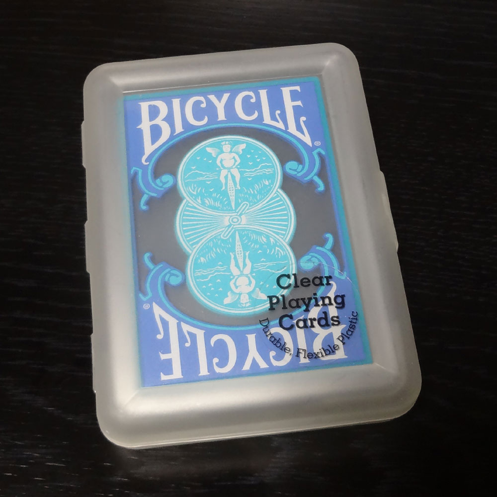 クリア・バイシクル・デック （Clear Bicycle Deck） 〔ティール〕