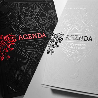 アジェンダ・デック・セット （Agenda Deck Set）〔ブラック, ホワイト〕