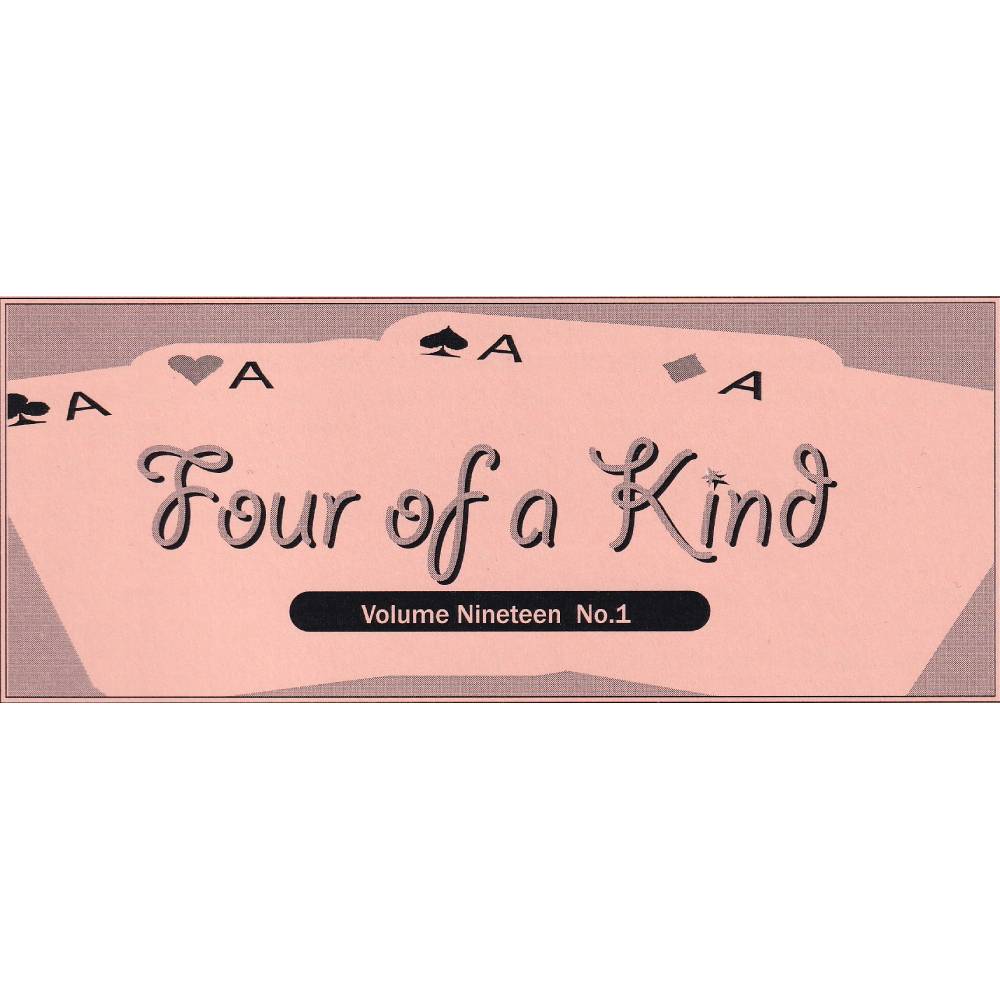 フォア・オブ・ア・カインド （Four of a Kind) 〔Vol.19,No.1,P.633-640〕