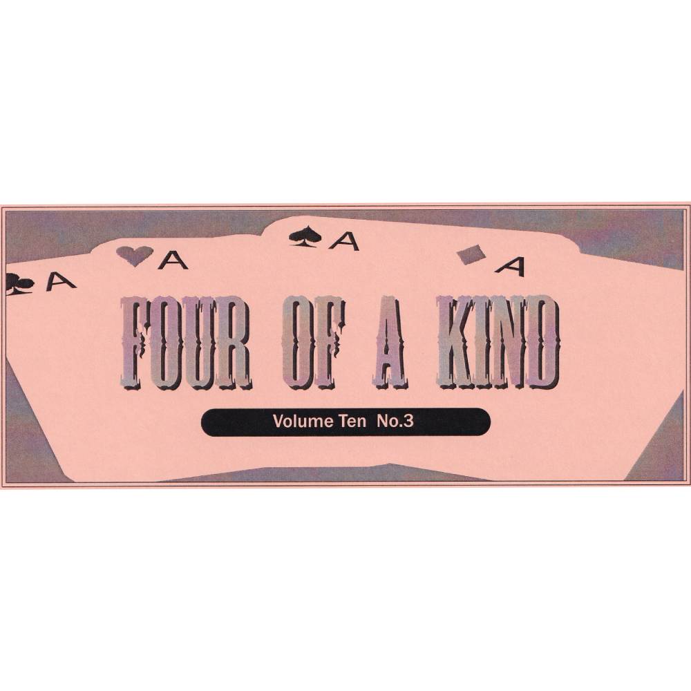 フォア・オブ・ア・カインド （Four of a Kind) 〔Vol.10,No.3,P.321-328〕
