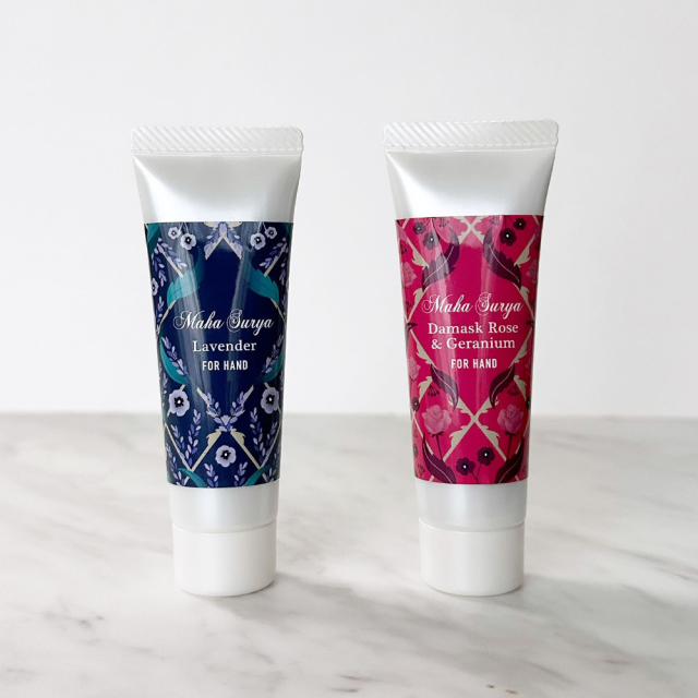 マハスーリアナチュラルハンドクリーム　フランキンセンス＆マスカット