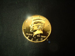 ゴールドハーフダラー