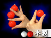 シカゴの四つ玉 ［ラバー製/40mm 45mm 50mm /赤］