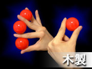 シカゴの四つ玉 ［ラバー製/40mm 45mm 50mm /赤］