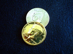 金貨と銀貨のスペルバウンド