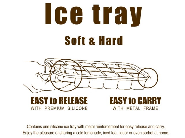 8ラージキューブ アイストレイ