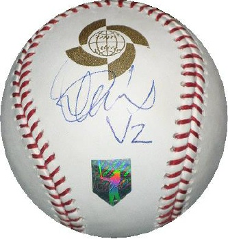 イチロー直筆サインV2書込09年WBC公式ボール