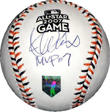 イチロー・'07オールスター"MVP07"書込ボール