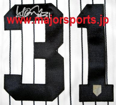 イチロー直筆サイン#31ヤンキース公式ホームジャージー