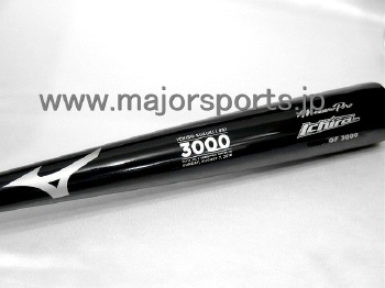 イチロー3000本安打記念ロゴ入りバット