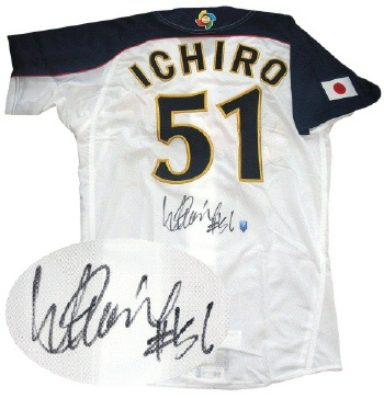 イチロー・WBCホームジャージー