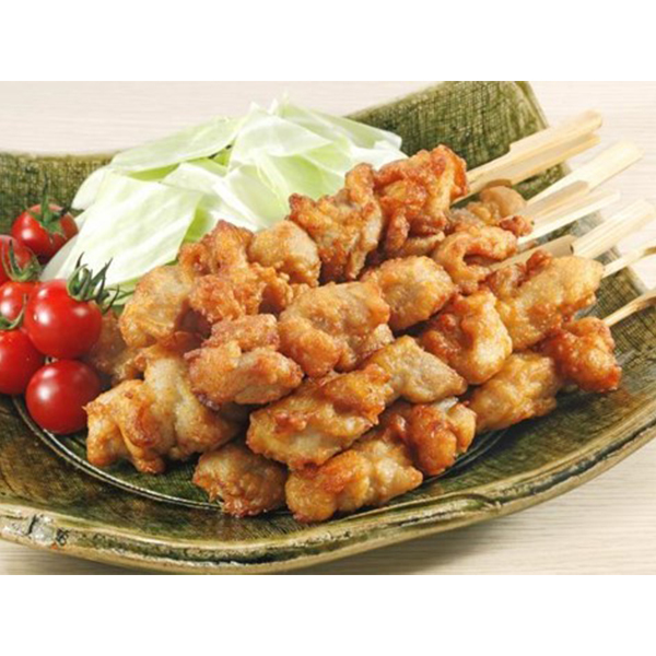ニチレイ） 鶏もも唐揚げ串 １０本　６５０g