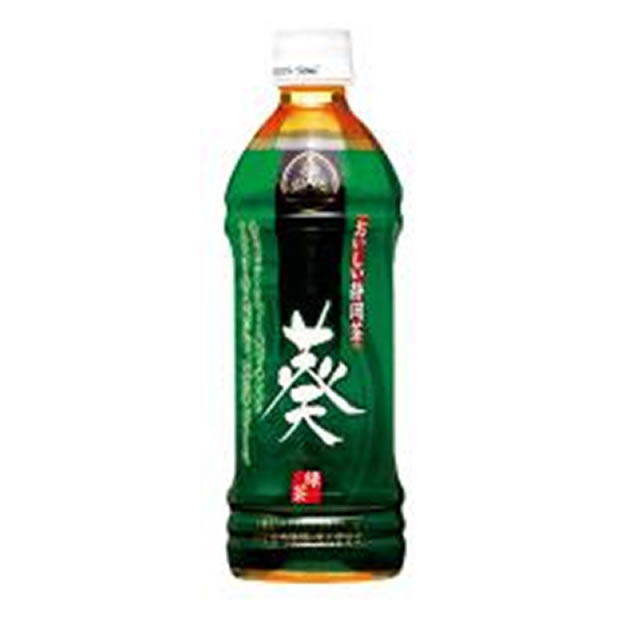 ウエシマ) 銘葉茶寮　葵 ５００ＭＬ＊２４本