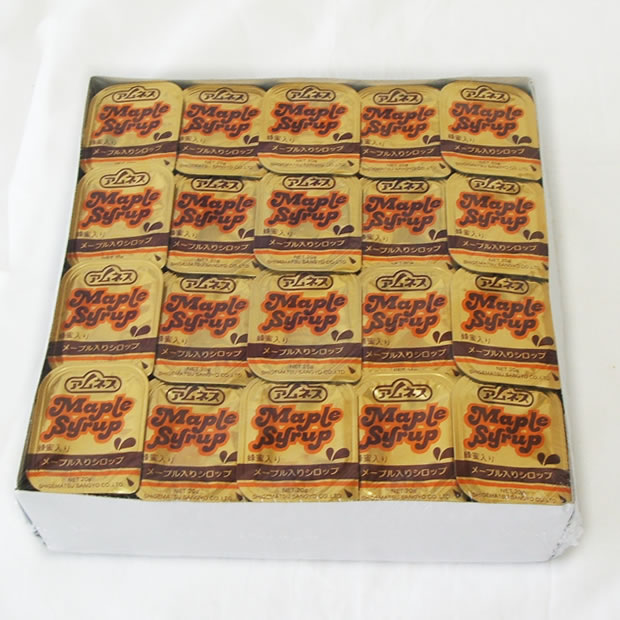 業務用 メープルシロップ ポーション 20個入り 20g 業務用 メープルシロップ ポーション 20個入り 20g