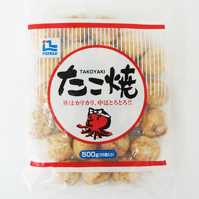 ノースイ　たこ焼き　冷凍　２０ｇ　２５個　　