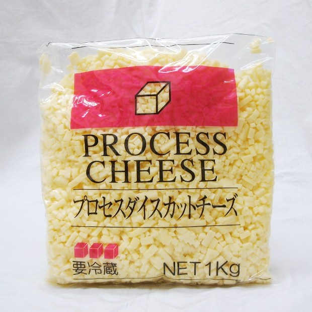 マリンフード）プロセス ダイスカットチーズ 5mm １ｋｇ