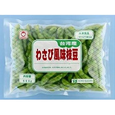 東洋水産) わさび風味枝豆　冷凍　５００ｇ