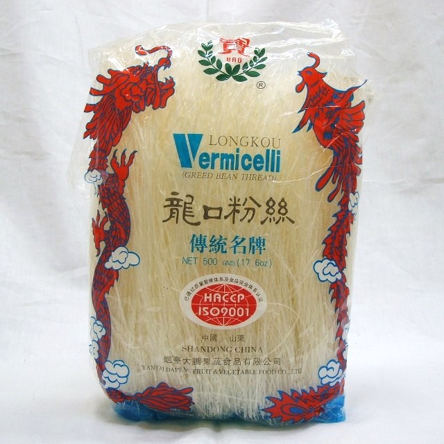 山東省龍口産　緑豆　春雨　５００ｇ