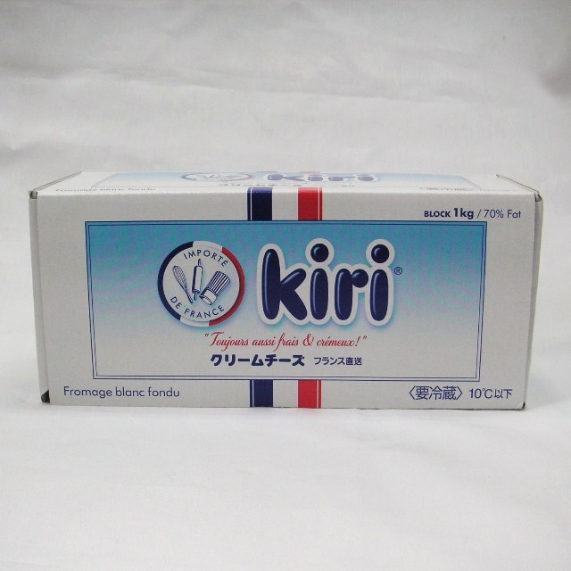 フランス直送！ｋｉｒｉ　キリ　クリームチーズ　１ｋｇ