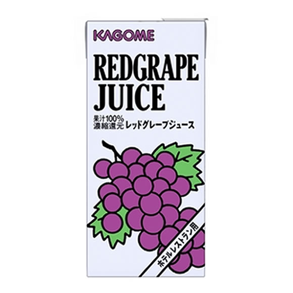 カゴメ）レッドグレープジュース　１００％　１L