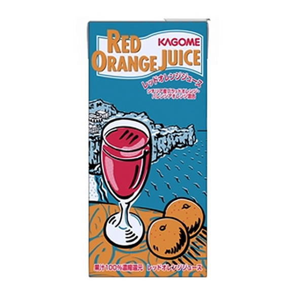 ブラットオレンジ使用！カゴメ）レッドオレンジジュース　１L