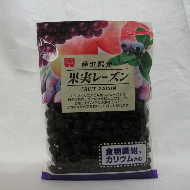 カリフォルニア産　　果実レーズン　２４０ｇ
