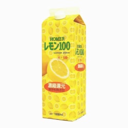 ホーマー　レモン１００　果汁１００％　１Ｌ